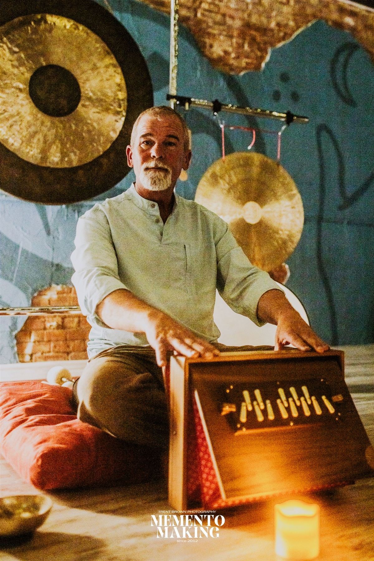 Personal Gong Bath Experience with Frank Danny Vekas