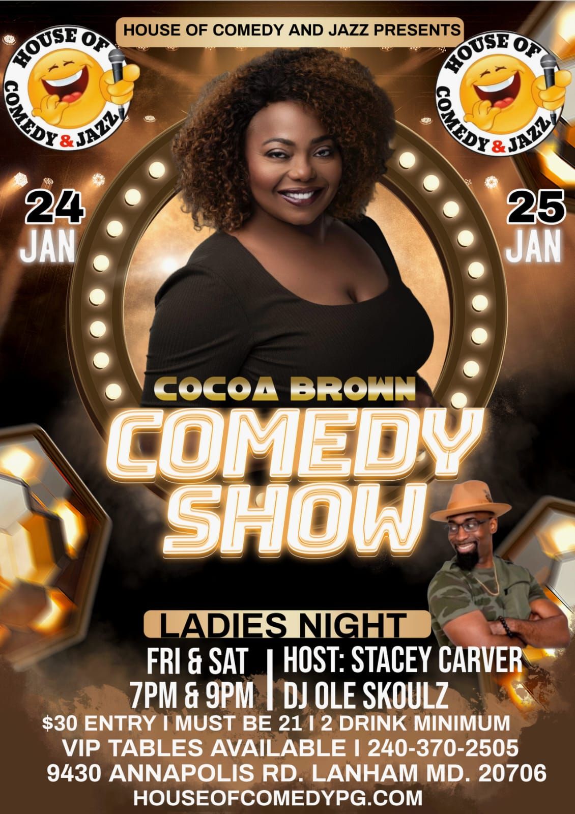 Cocoa Brown at Ice House Comedy Club