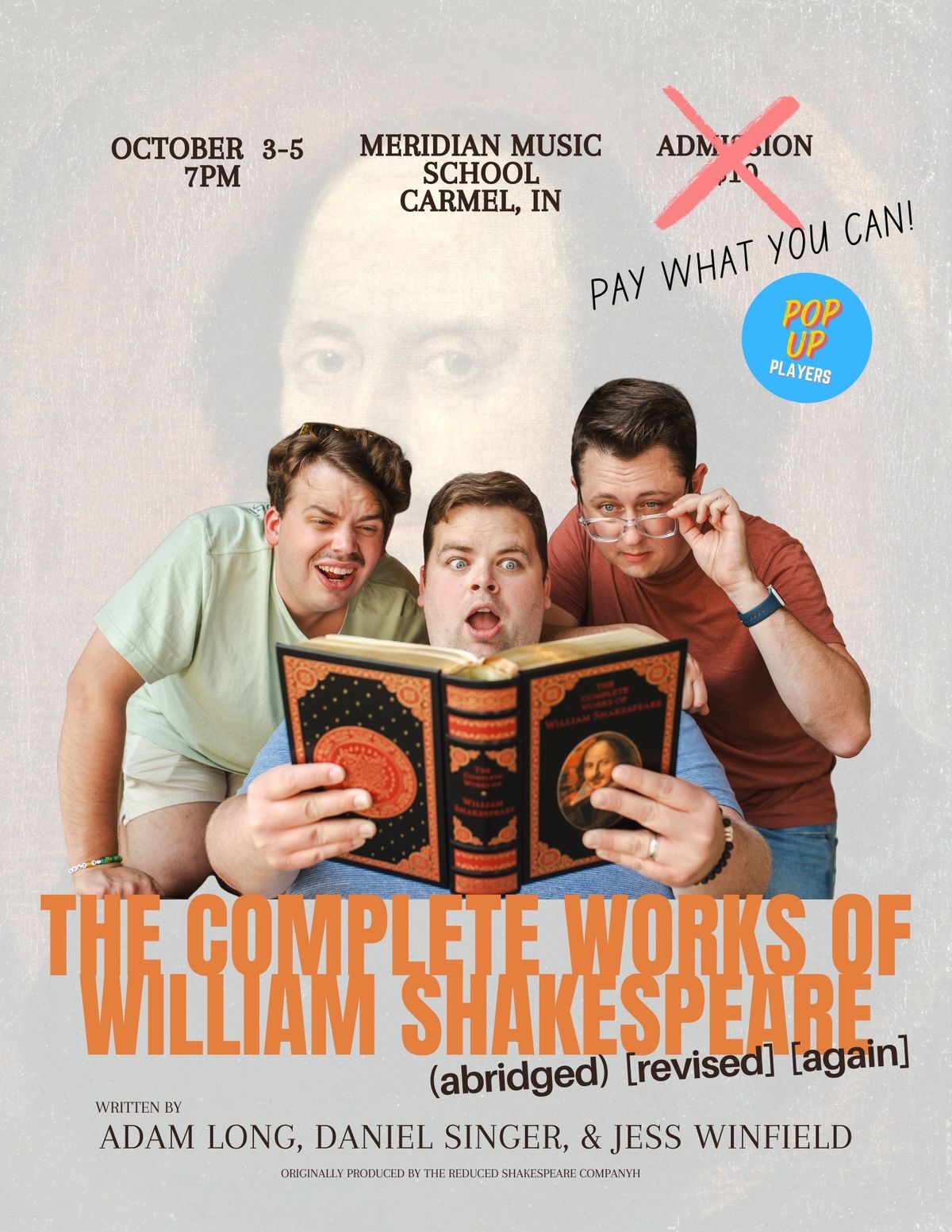 Pop Up Players Present - The Complete Works of William Shakespeare (abridged) [revised] [again]