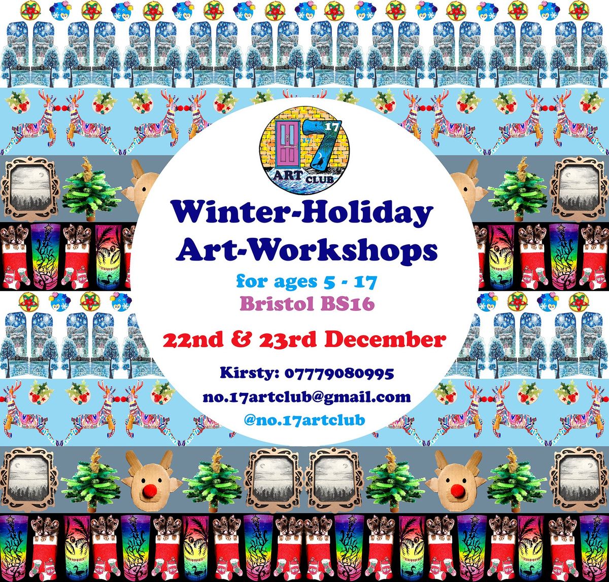 Winter-Holiday Art-Workshops 2024