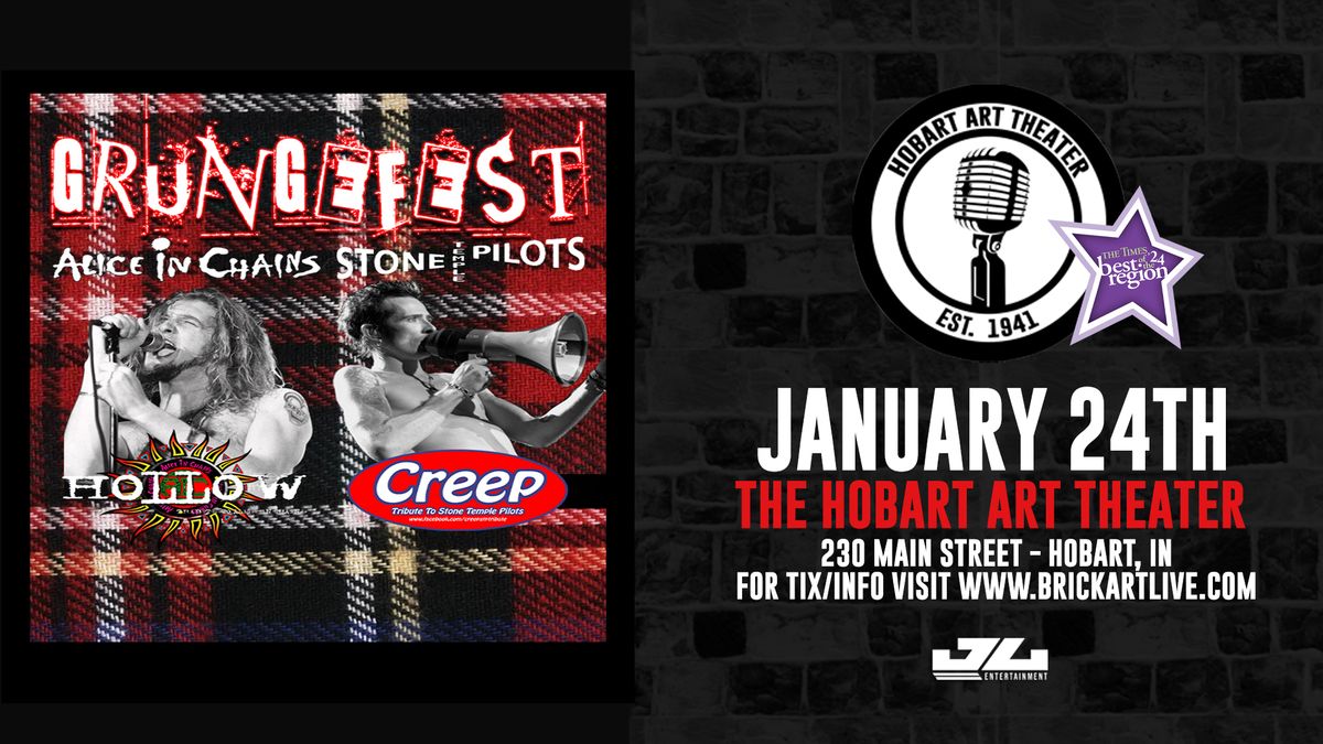 GrungeFest: Tributes to Stone Temple Pilot & Alice in Chains at Hobart Art Theatre