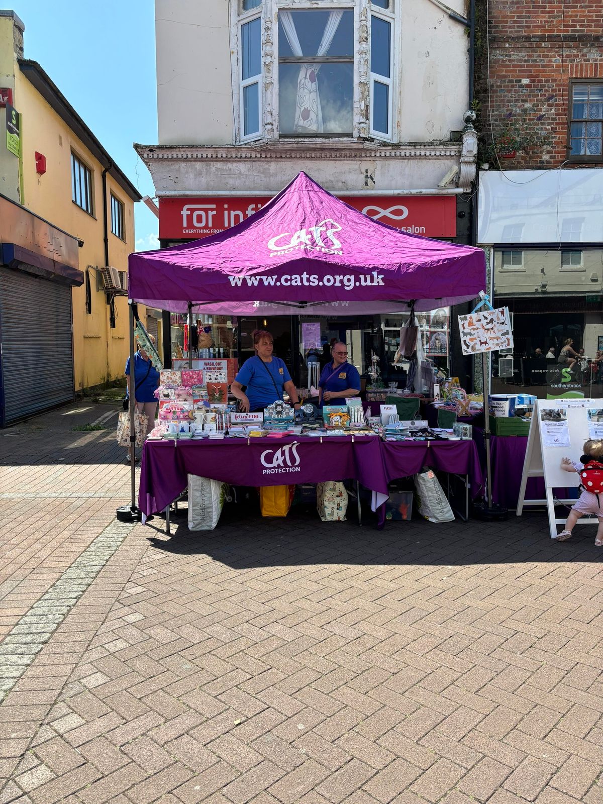 Stall at Leesland Parkfest