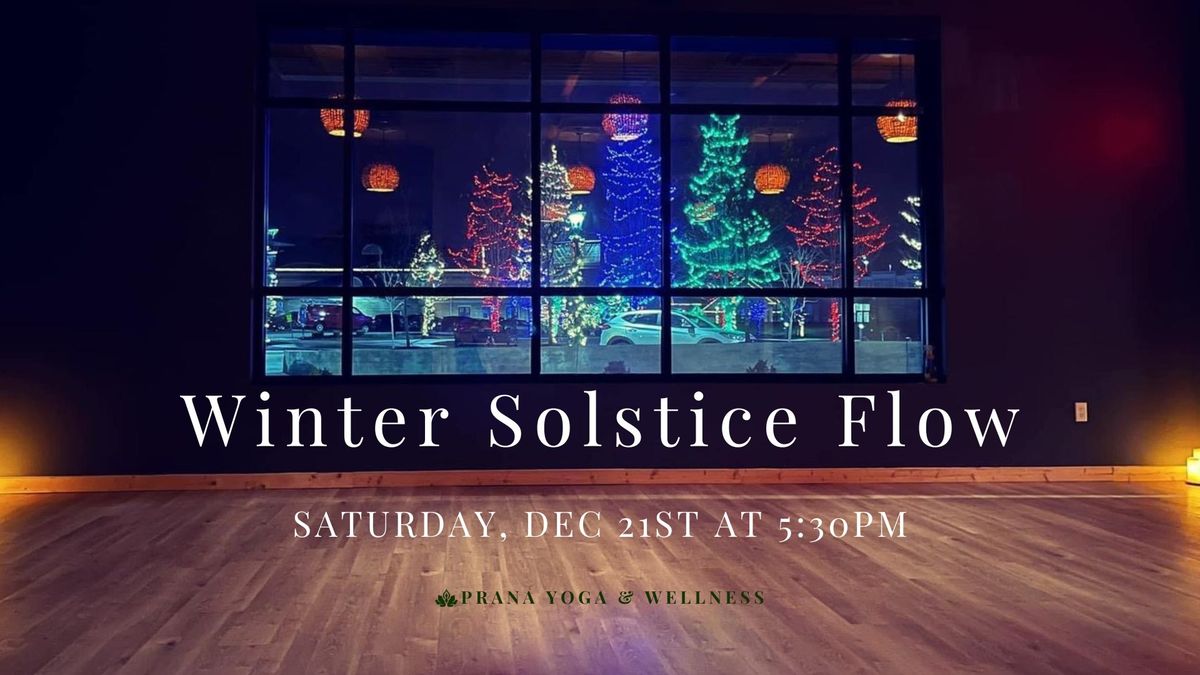 Winter Solstice Flow with Aja Harber