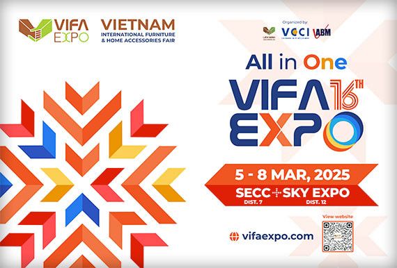 VIFA EXPO 2025 S\u1ef1 ki\u1ec7n - tri\u1ec3n l\u00e3m n\u1ed9i th\u1ea5t v\u00e0 ph\u1ee5 ki\u1ec7n trang tr\u00ed nh\u00e0 c\u1eeda l\u1edbn nh\u1ea5t Vi\u1ec7t Nam