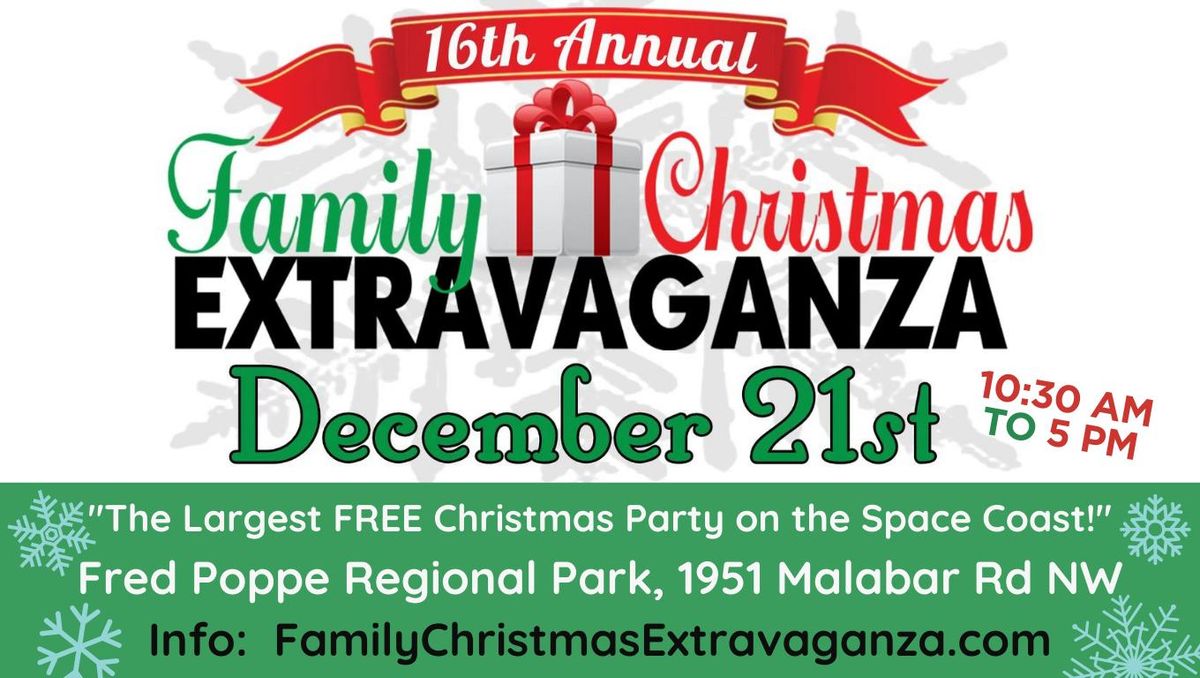 Family Christmas Extravaganza