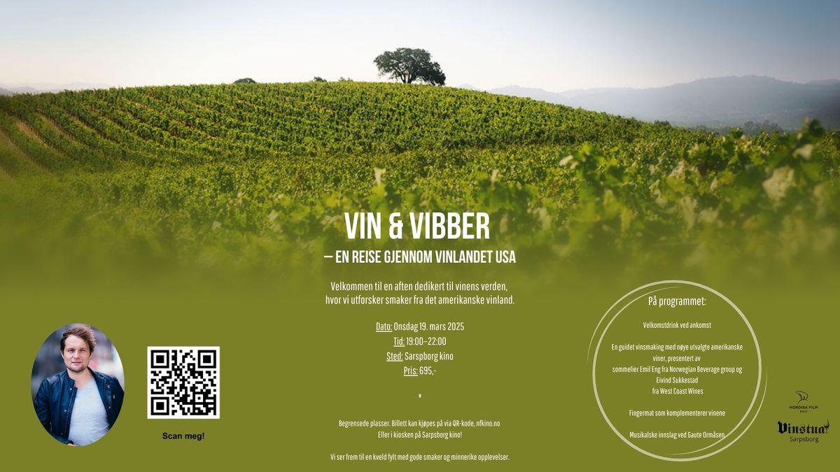 Vin & Vibber - En reise gjennom vinlandet USA 