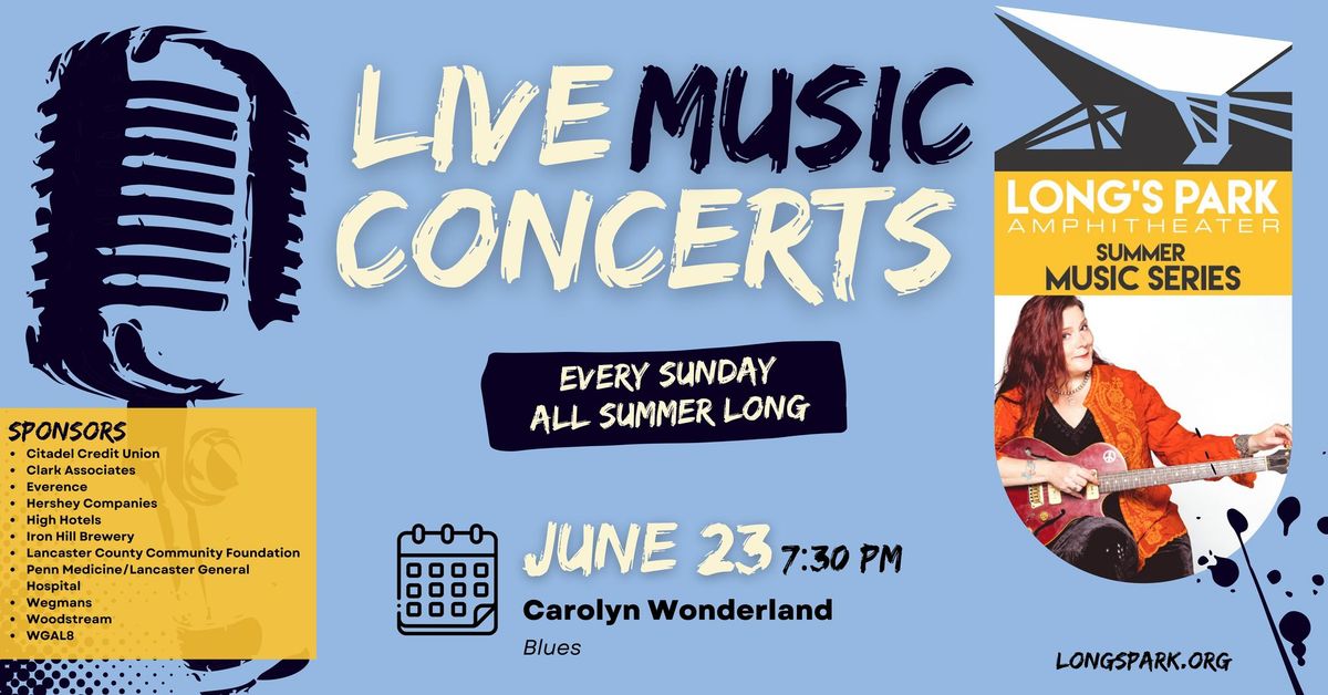 Summer Music Series with Carolyn Wonderland