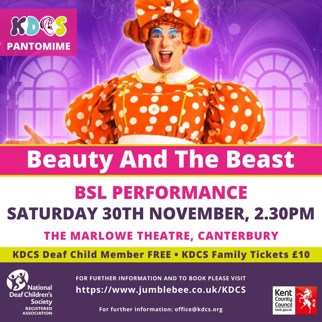 THE MARLOWE THEATRE - BSL panto