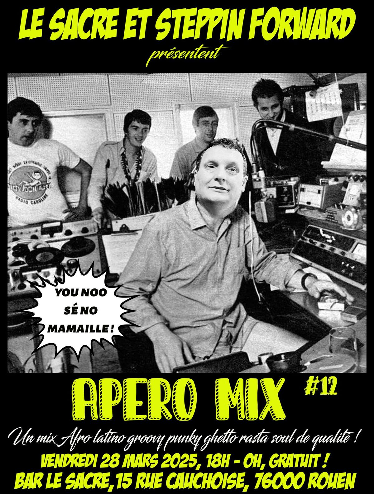 Steppin Forward Apero Mix #12 au Sacre