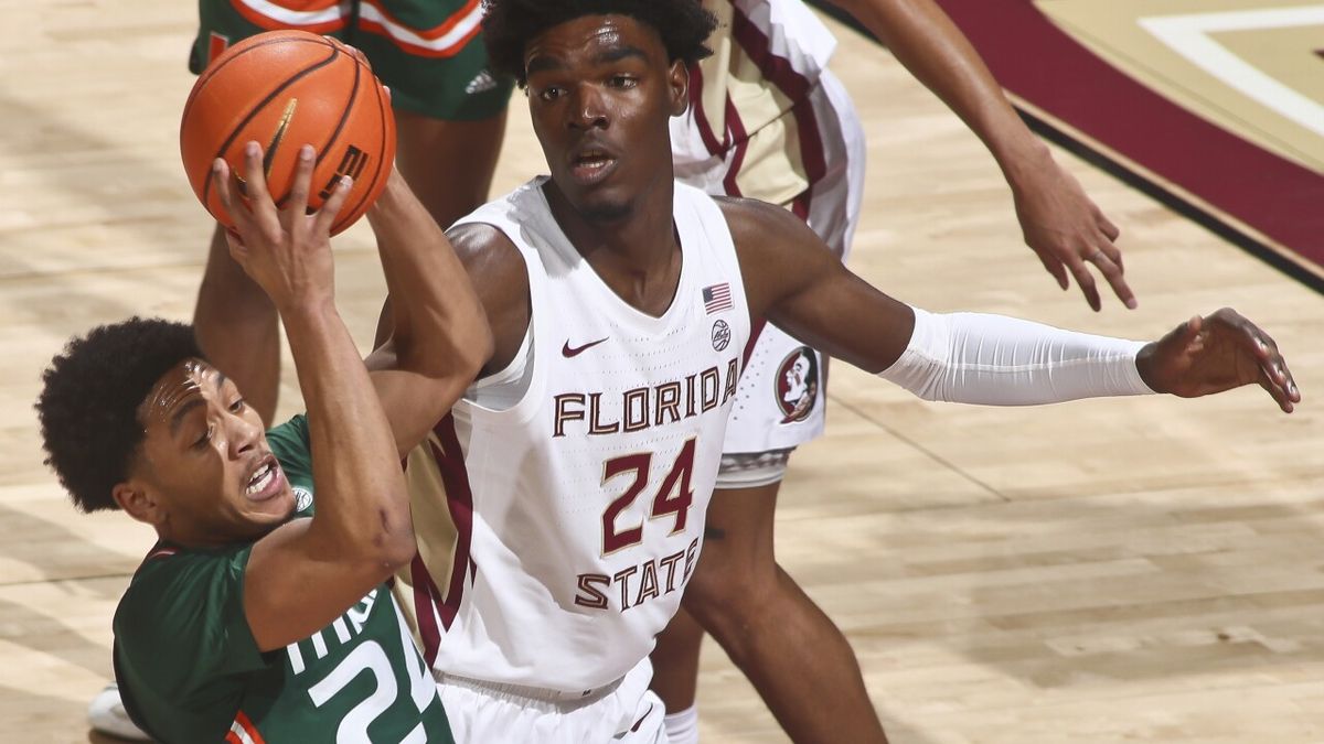Florida State Seminoles at Miami Hurricanes Mens Basketball