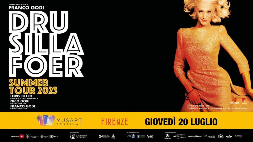 Drusilla Foer in Eleganzissima a Firenze | MusArt Festival 2023