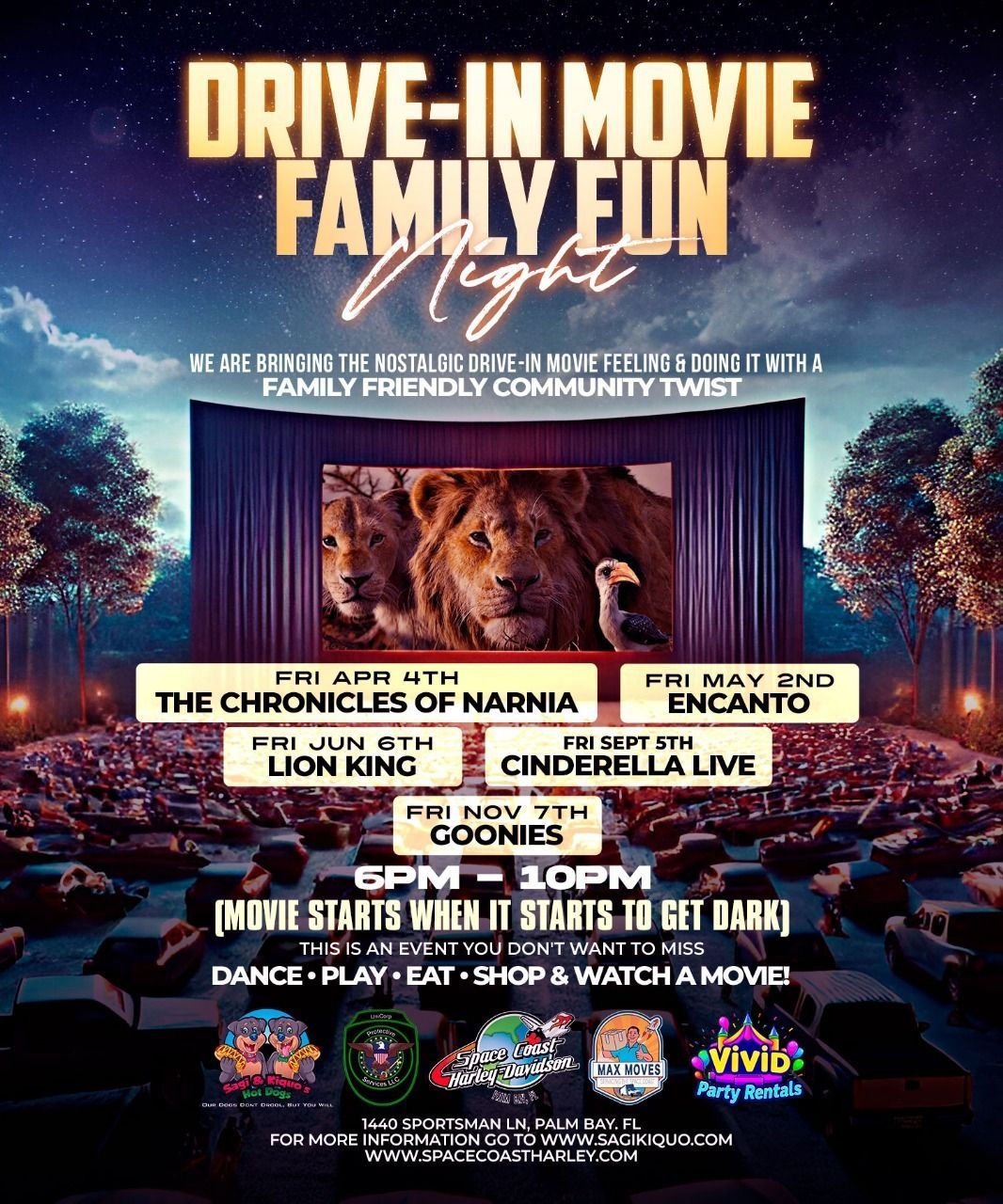 DRIVE-IN MOVIE FAMILY FUN NIGHT 