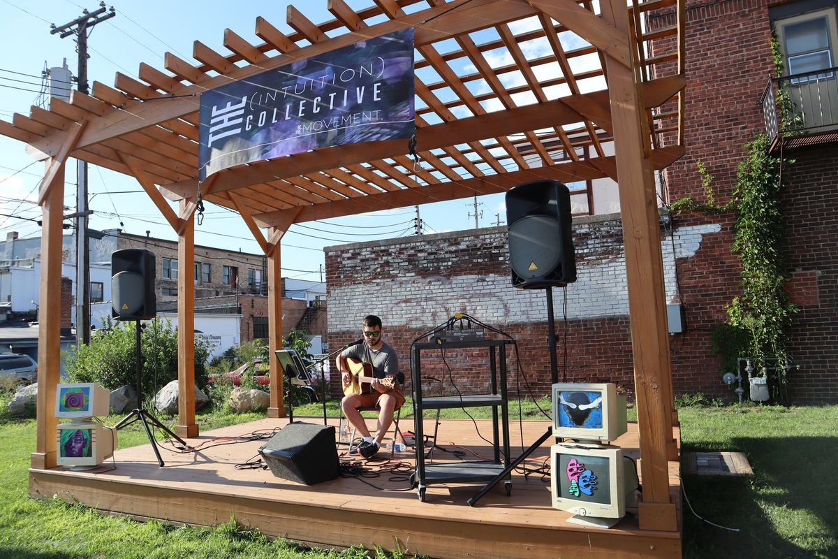 William Young playing at Mary Kate's