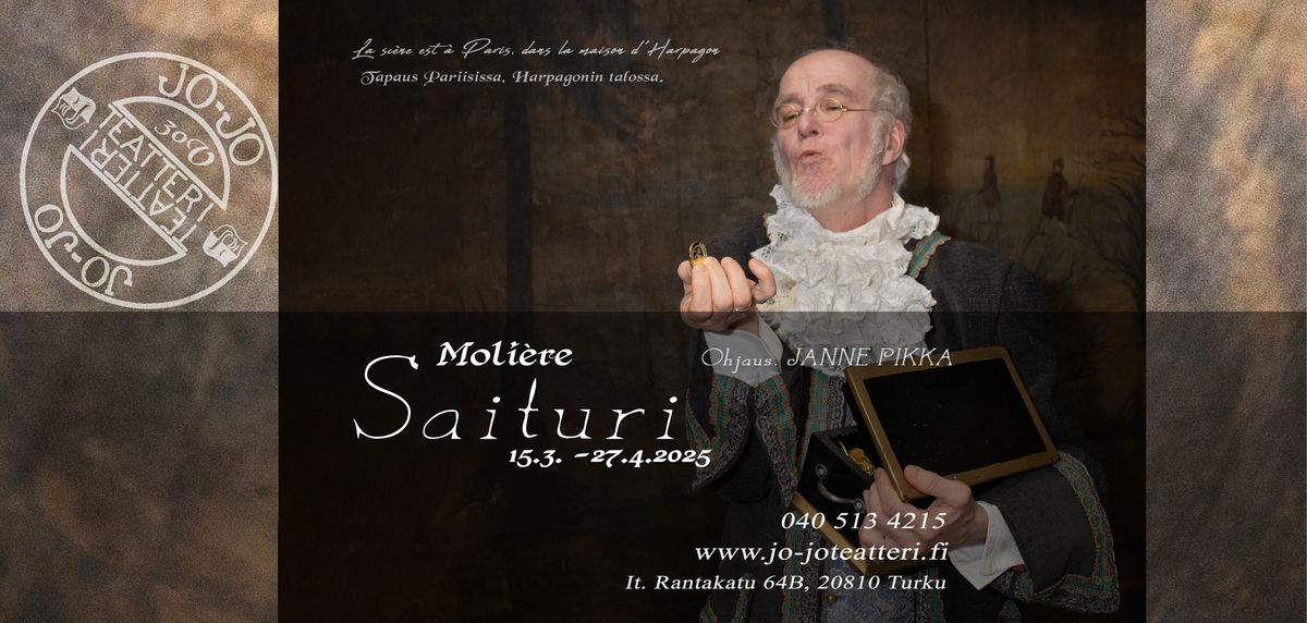 Saituri  \u2013 klassikkokomedia rahasta, valheista ja vehkeilyst\u00e4