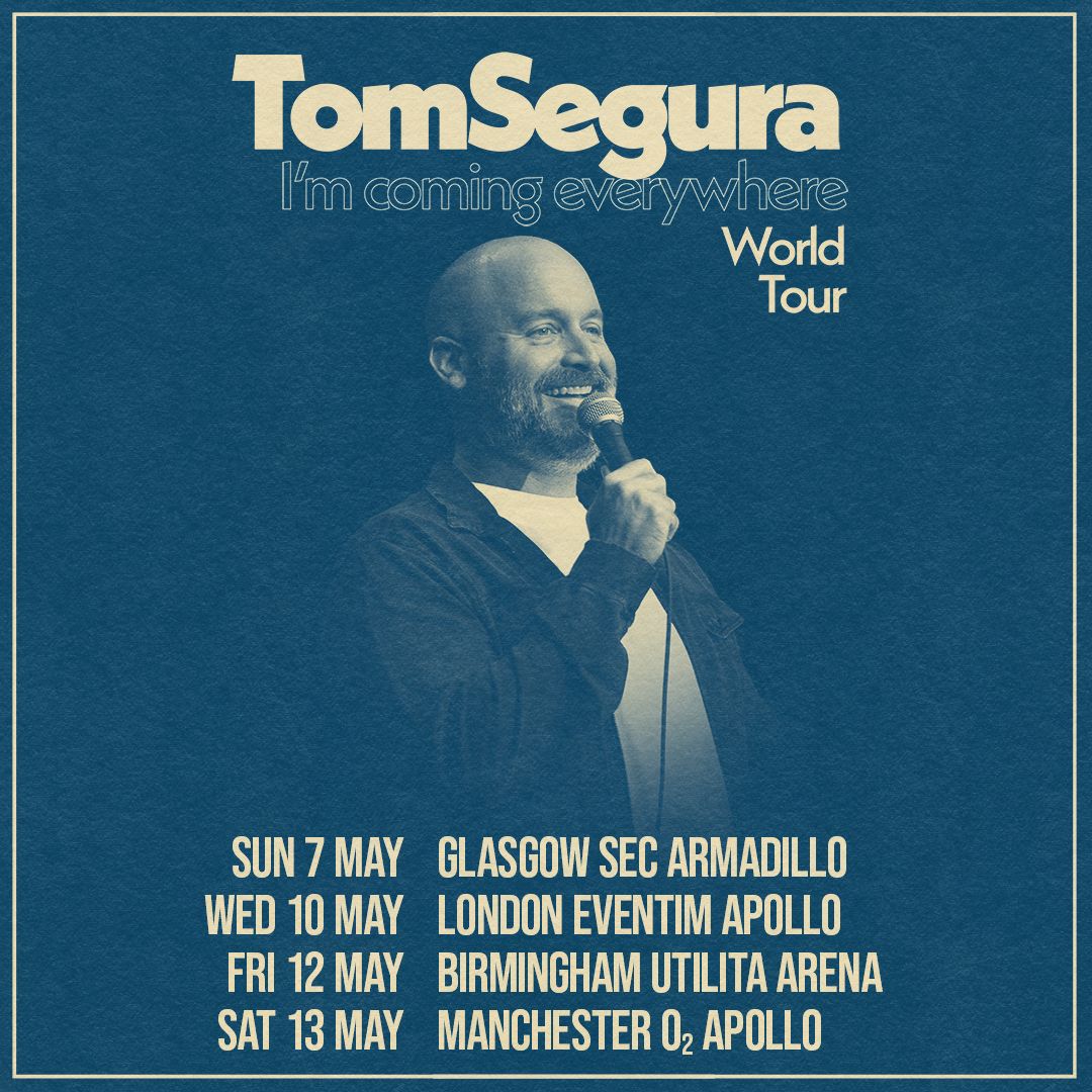 Tom Segura Manchester Tickets