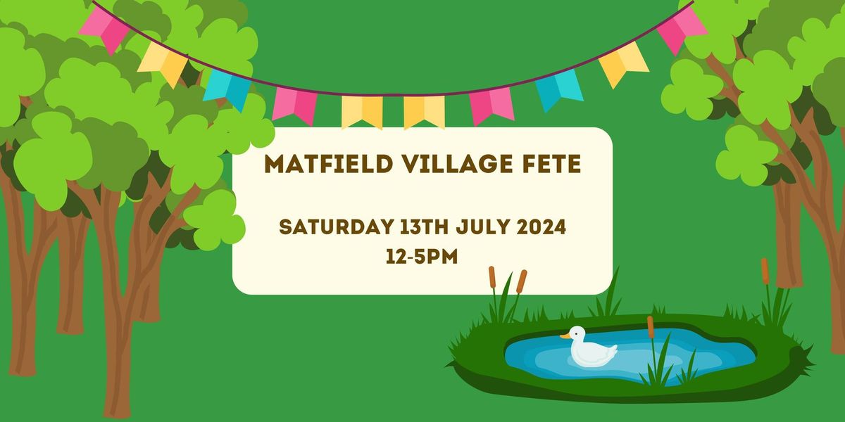 Matfield Village Fete 2024