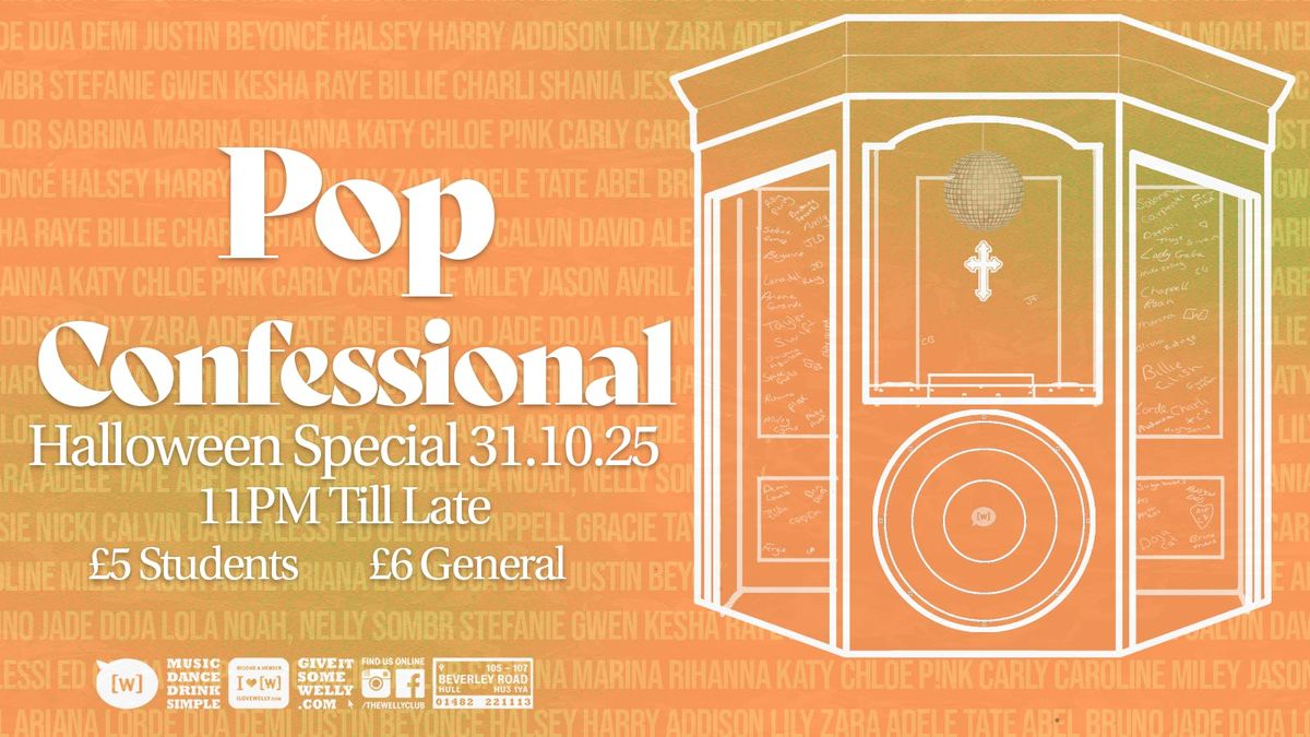 POP CONFESSIONAL - Halloween Special
