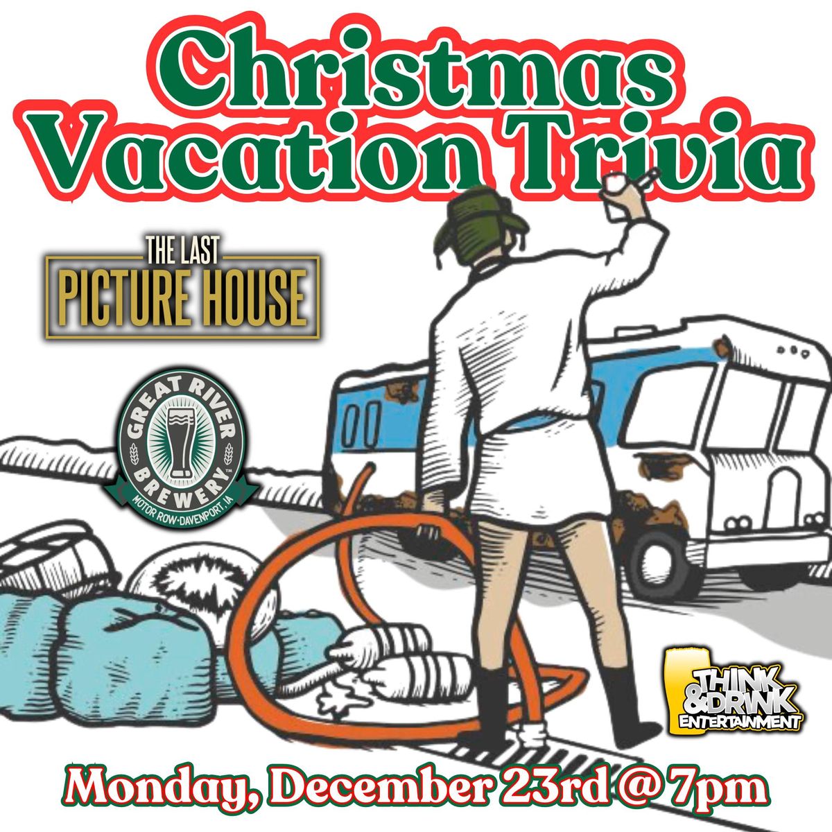 Christmas Vacation Trivia Night @ The Last Picture House and Great River Brewery \/ Mon Dec 23 @ 7pm