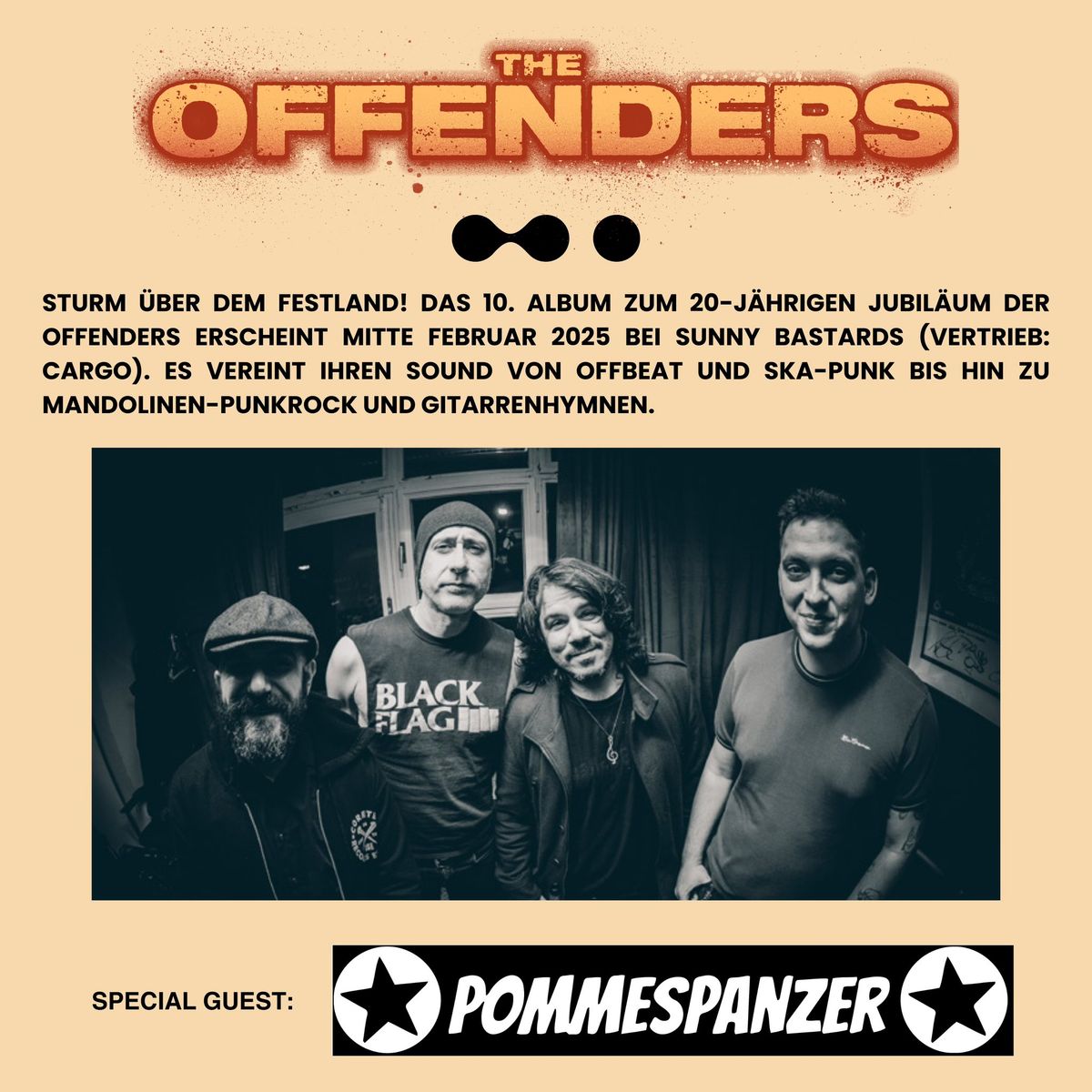 The Offenders \/ Support: Pommespanzer