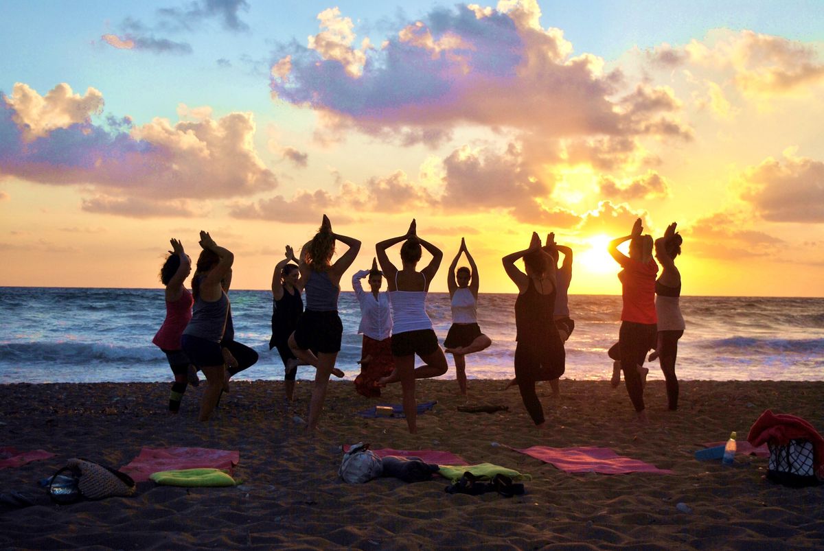 Sunset Yoga Bliss at Sandy Beach - Thursday 18\/07