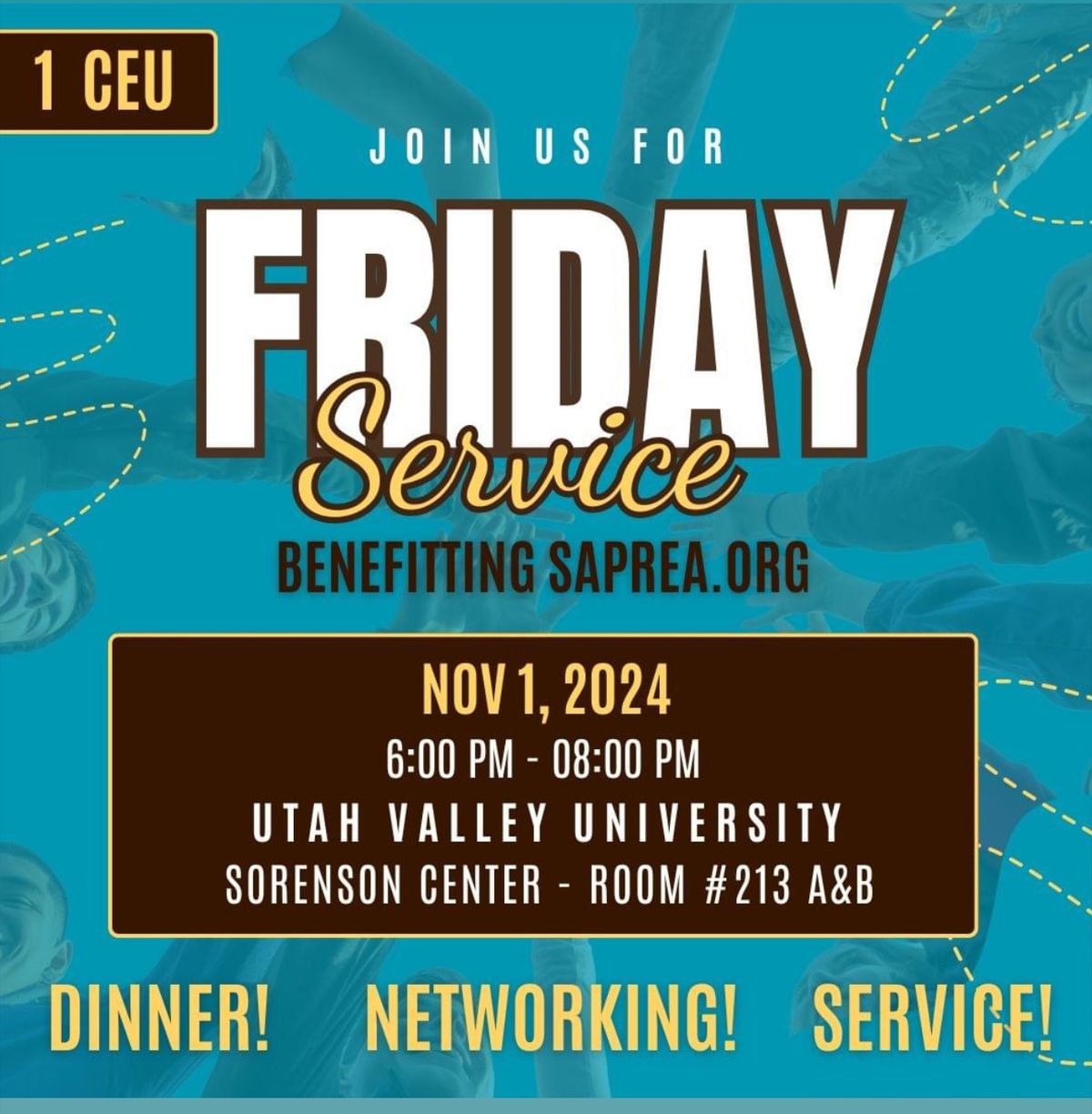 Service, Networking, and a CEU!