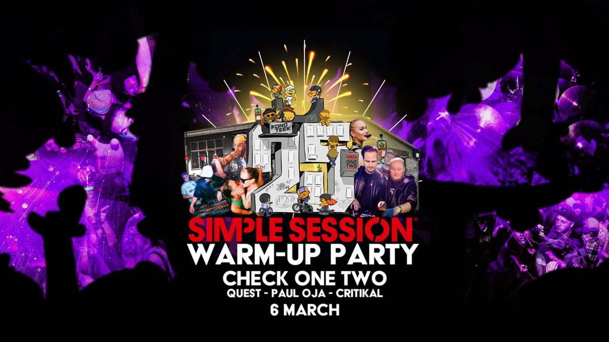 Check One Two \/\/ Simple Session Pre-party