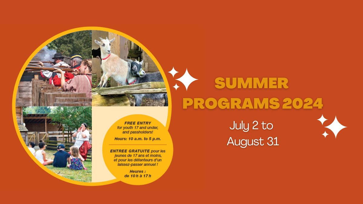 Summer Programs 2024