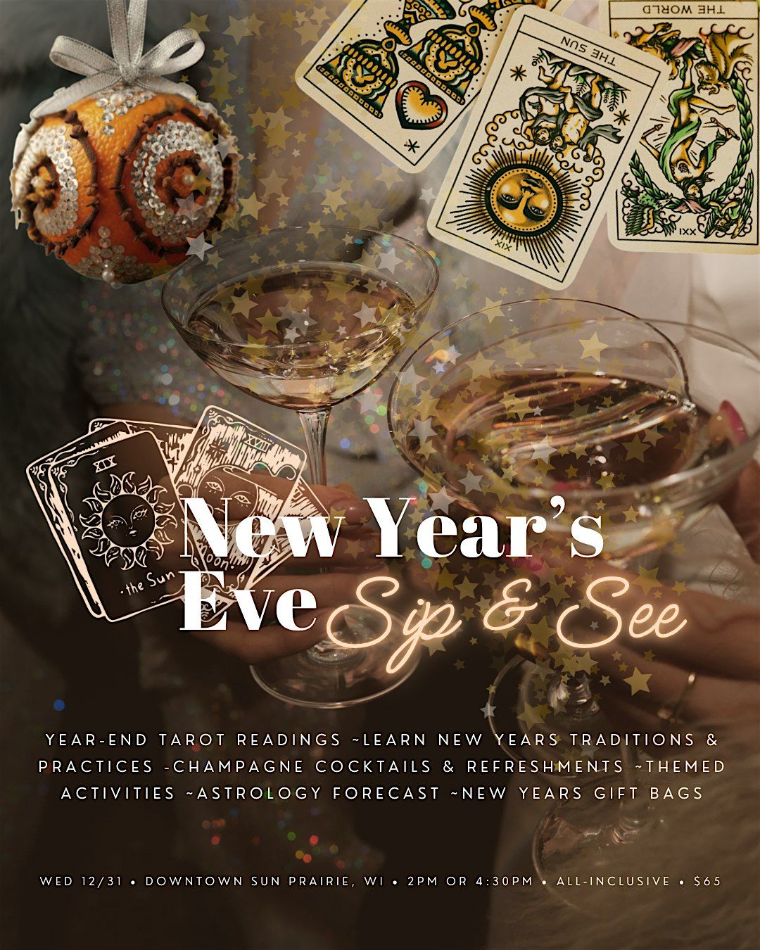 New Year\u2019s Eve Sip & See