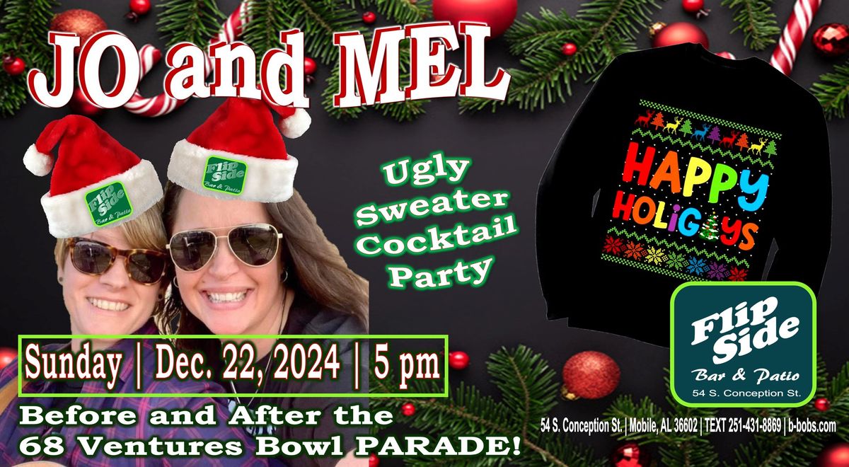 Jo and Mel's Ugly Sweater Cocktail Party!