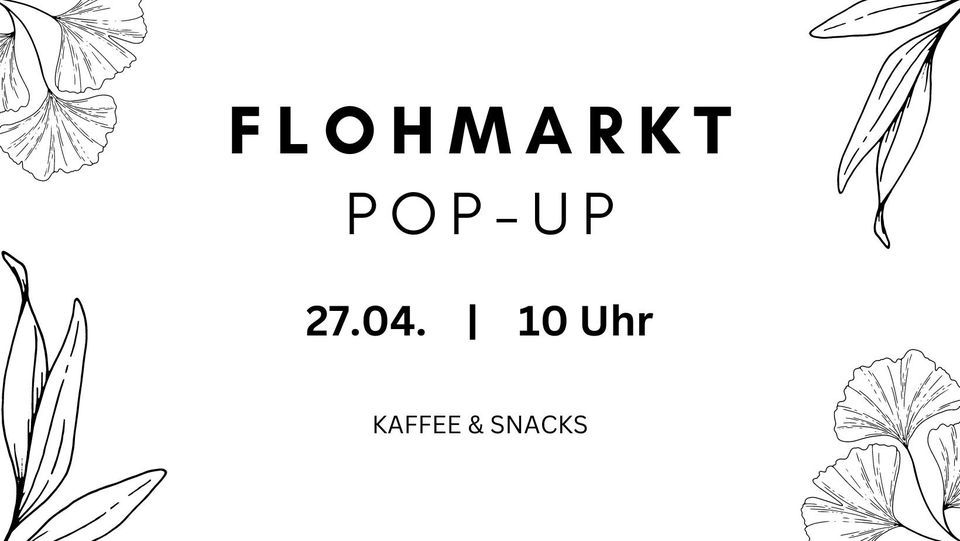 Flohmarkt Pop-Up