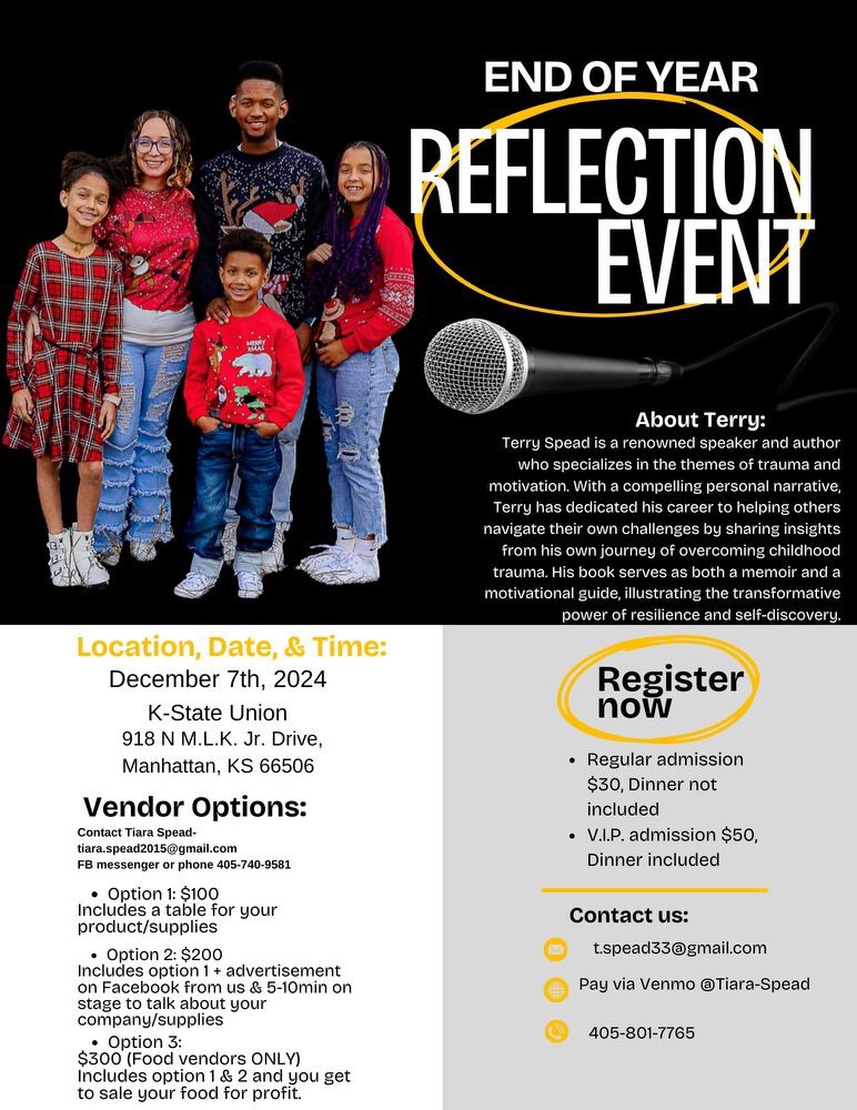 End of the year Reflection Event