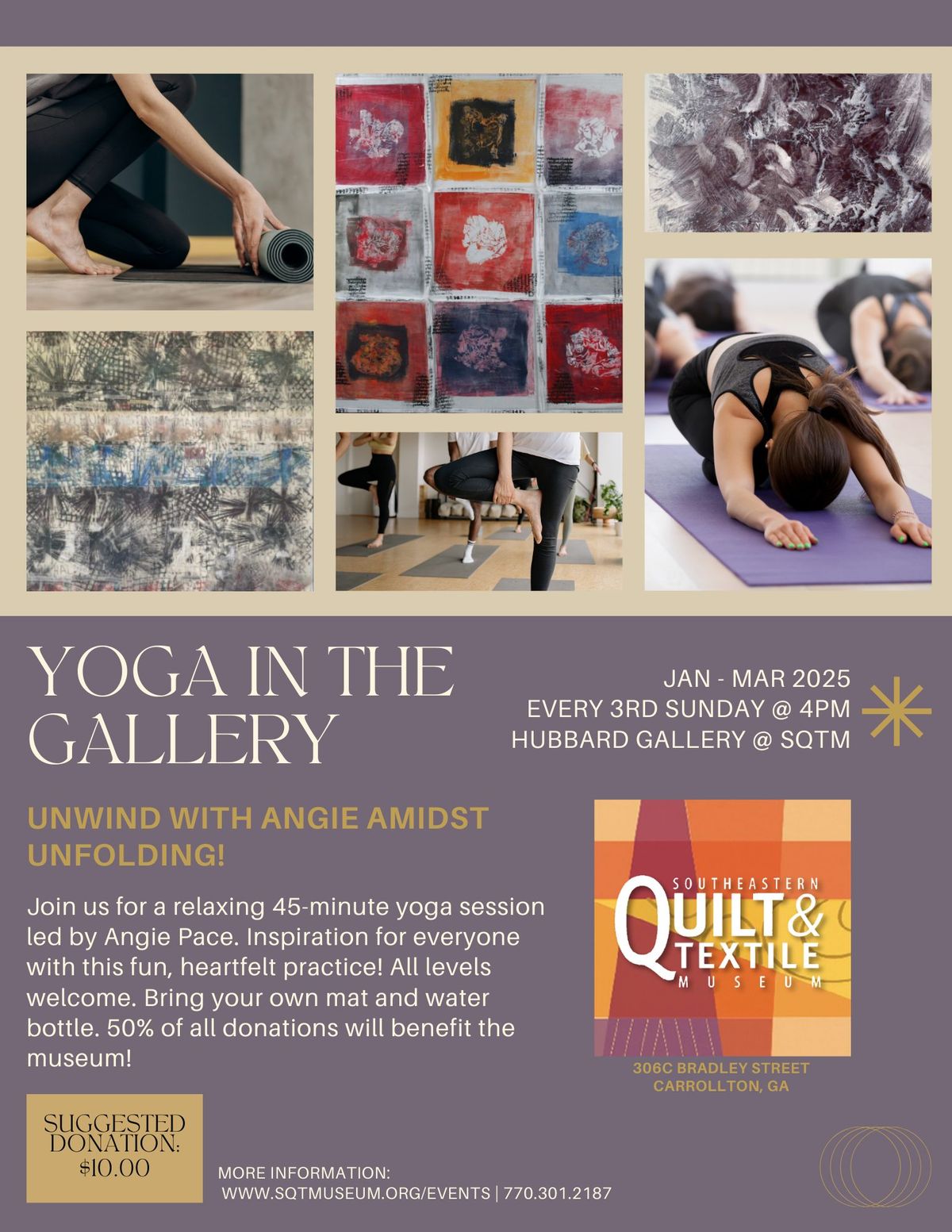 Yoga in the Gallery