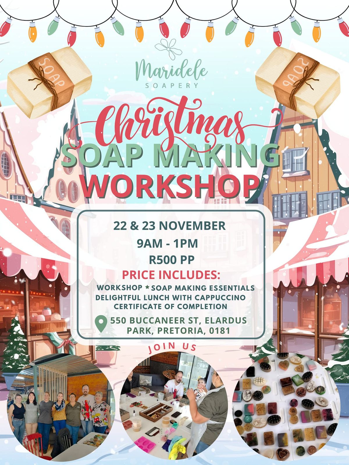 Magic of Christmas Soap Making Workshop