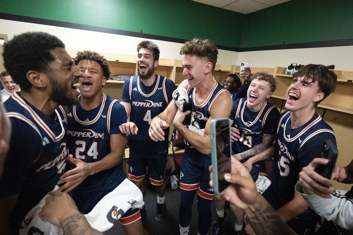 Pepperdine Waves at Santa Clara Broncos Mens Basketball at Leavey Event Center