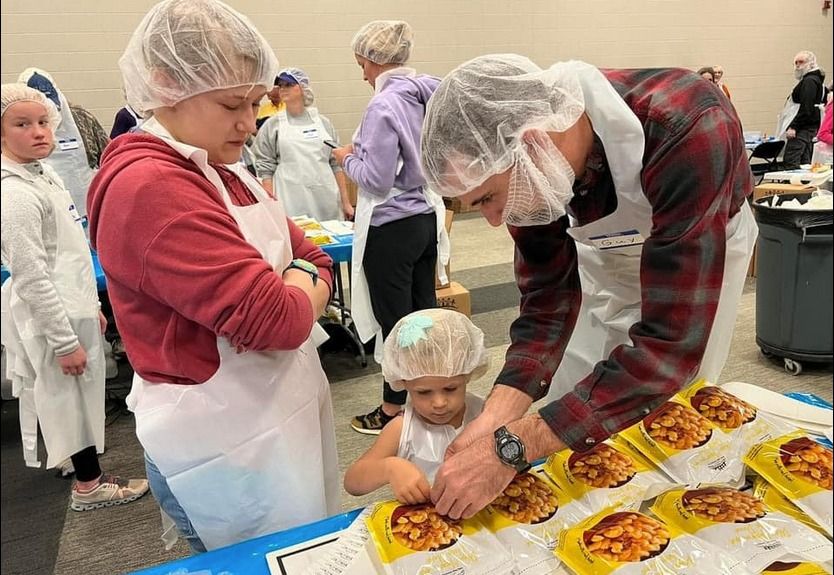 50,000 Meals Packaging Event