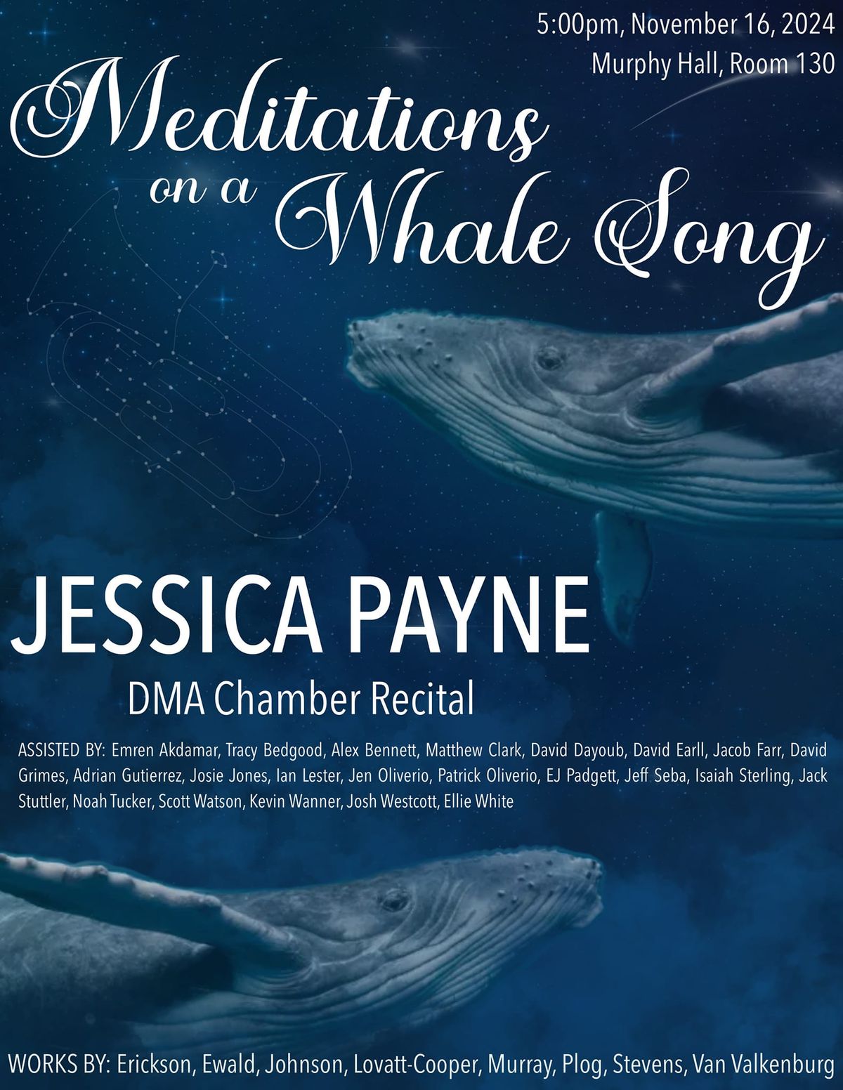 Jessica Payne DMA Chamber Recital 