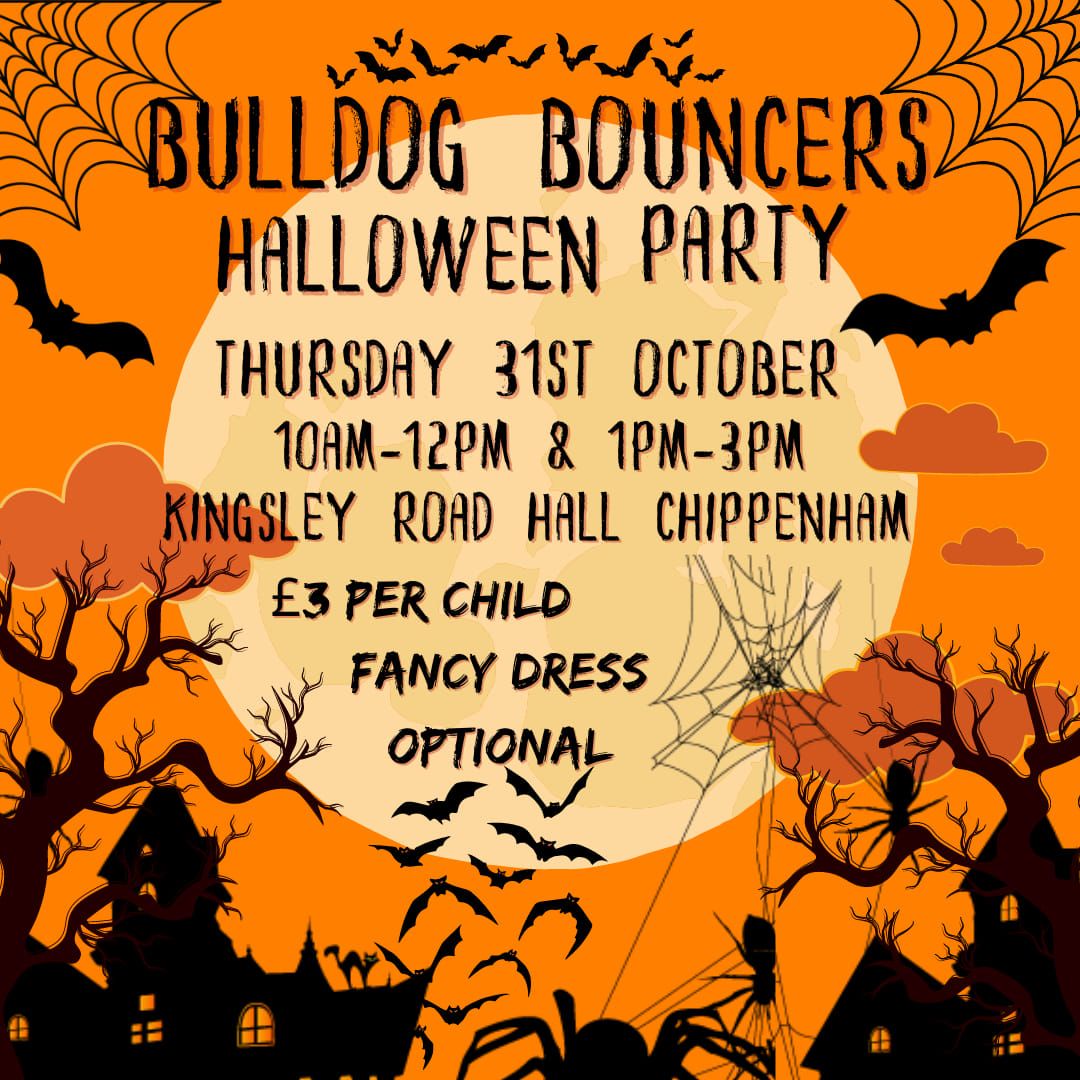 Bulldog Bouncers Halloween Party