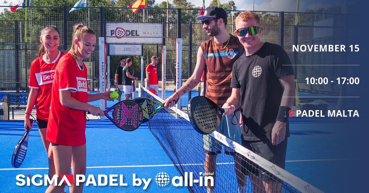 SiGMA Padel by All-in Global 