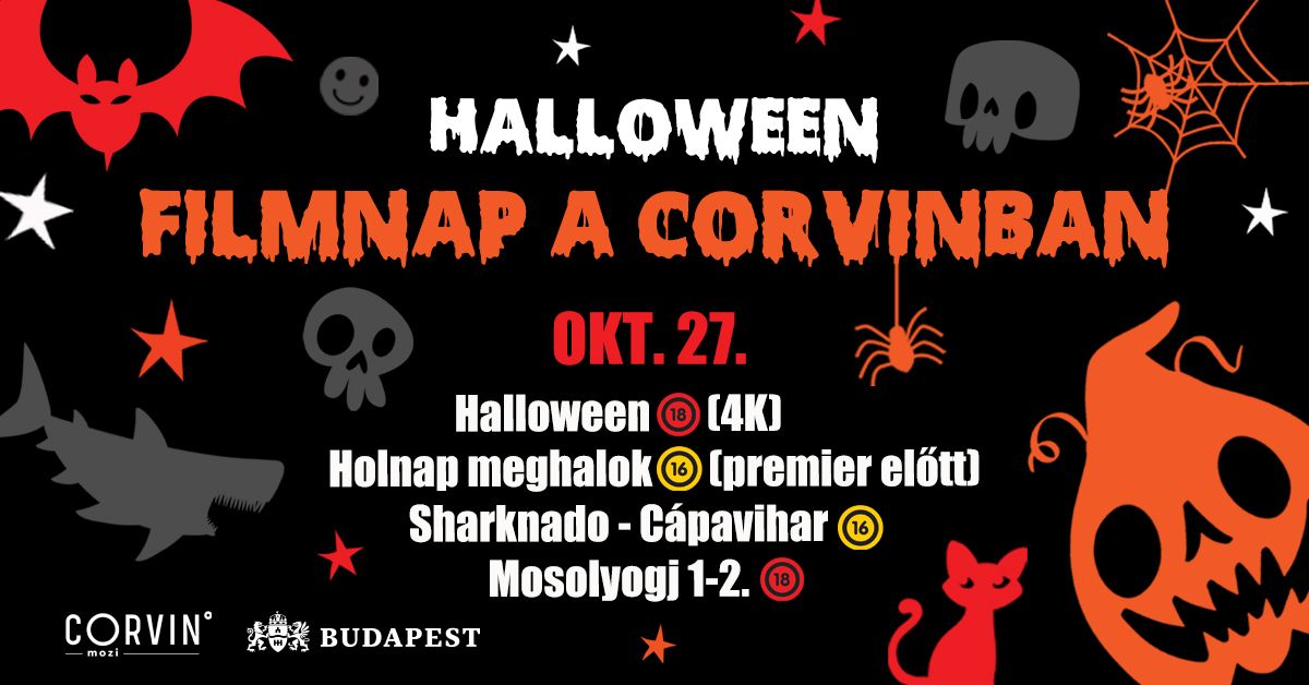 Halloween Filmnap a Corvinban