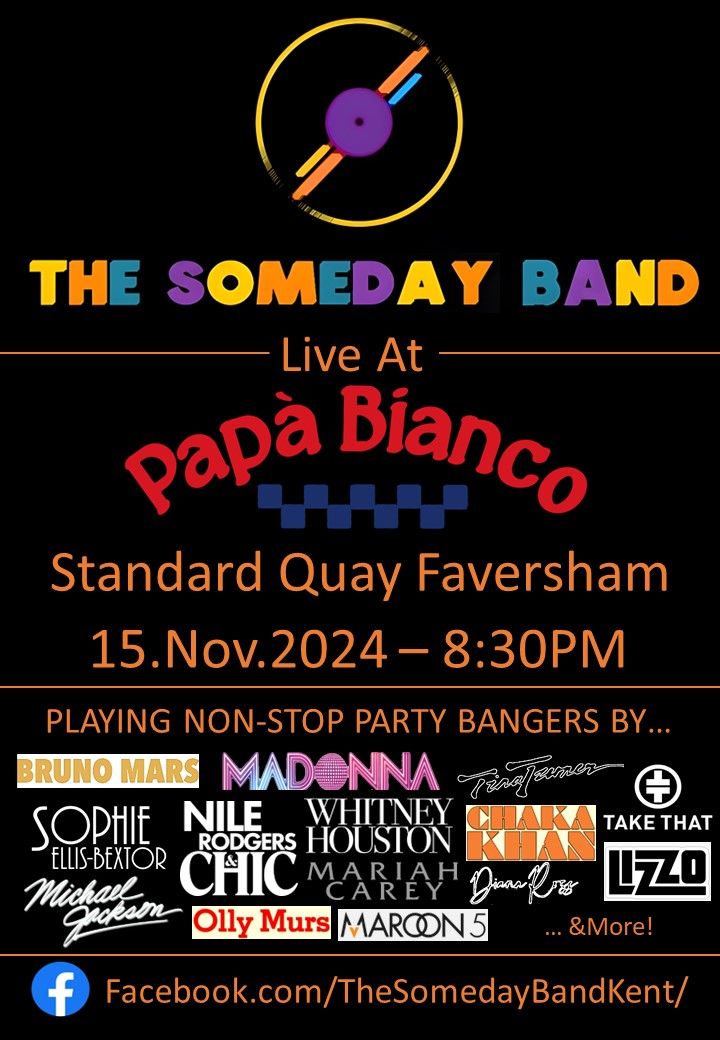 The Someday Band @ Papa Bianco - Standard Quay Faversham