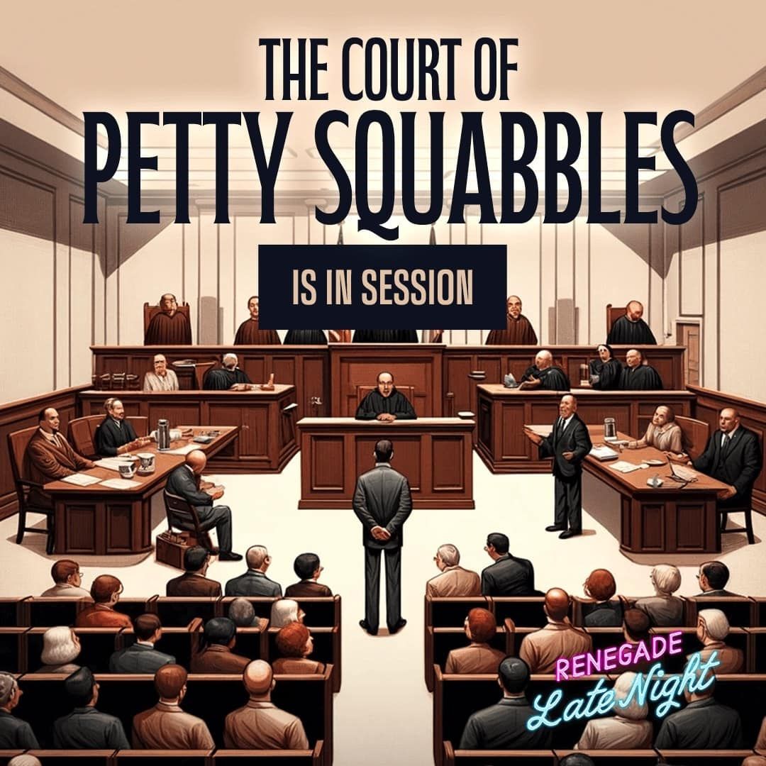Late Night: The Court of Petty Squabbles