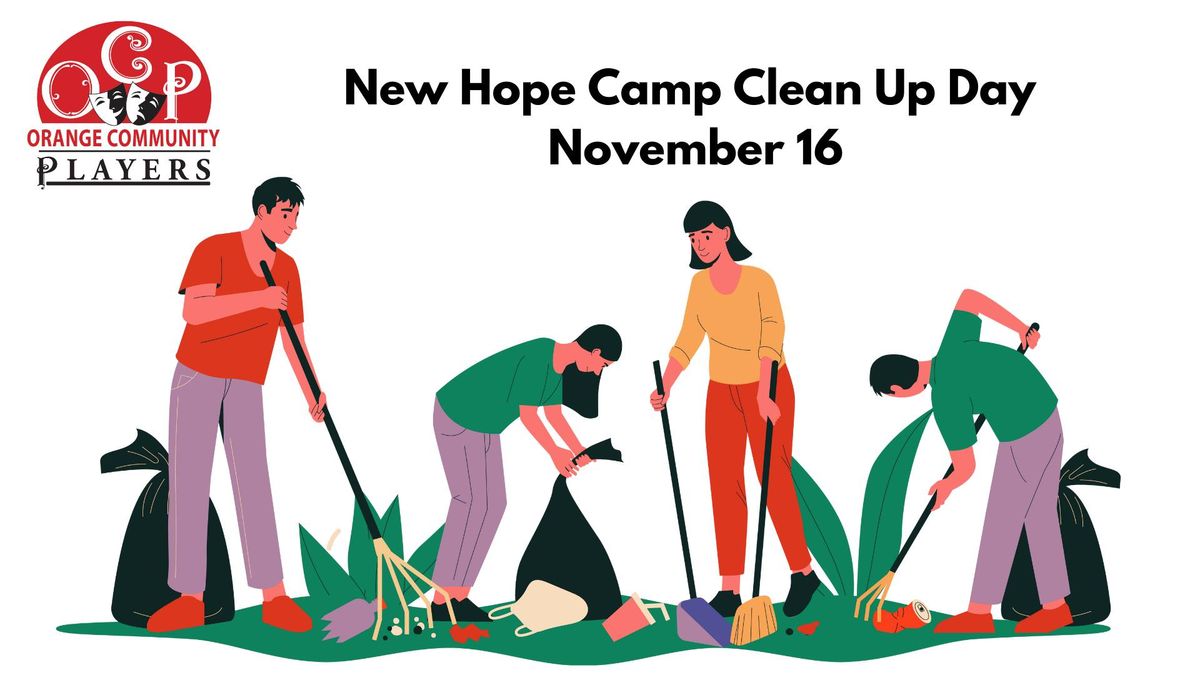 OCP New Hope Camp Clean Up Day