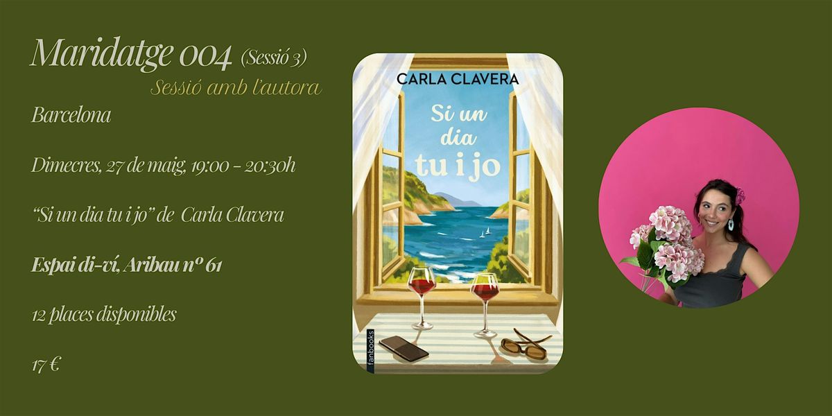 Maridatge de llibres 004 (sessi\u00f3 C\/ Aribau)