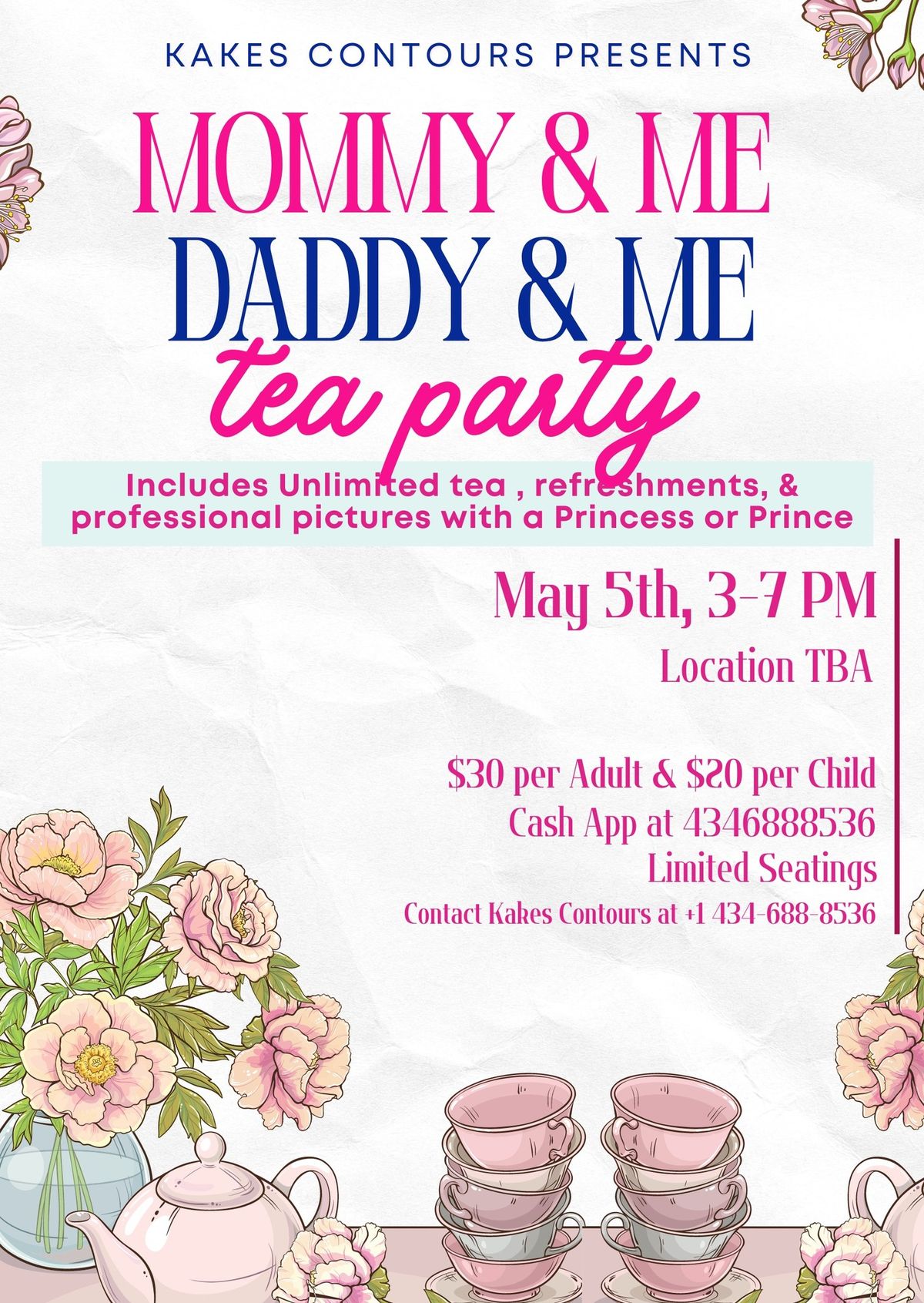Mommy & Me , Daddy & Me Tea Party 