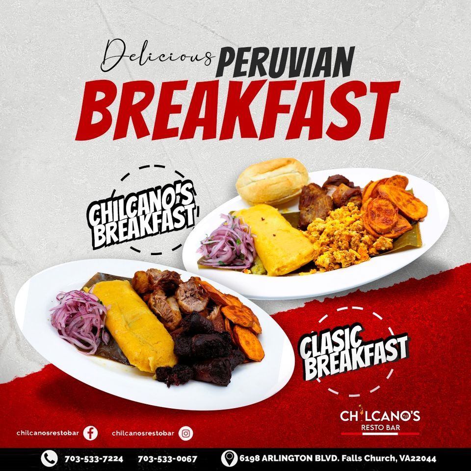 DESAYUNO PERUANO - PERUVIAN BREAKFAST