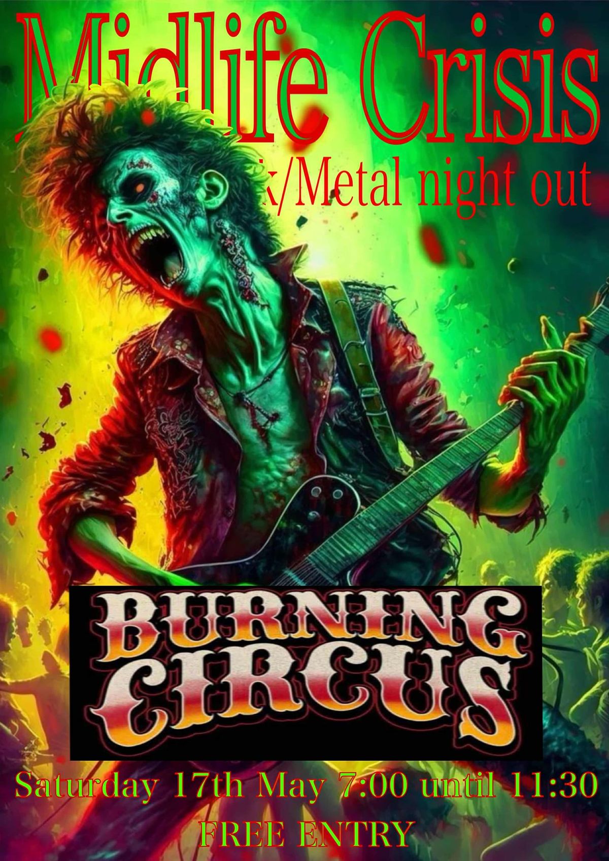 Midlife Crisis "They live" (Burning Circus)