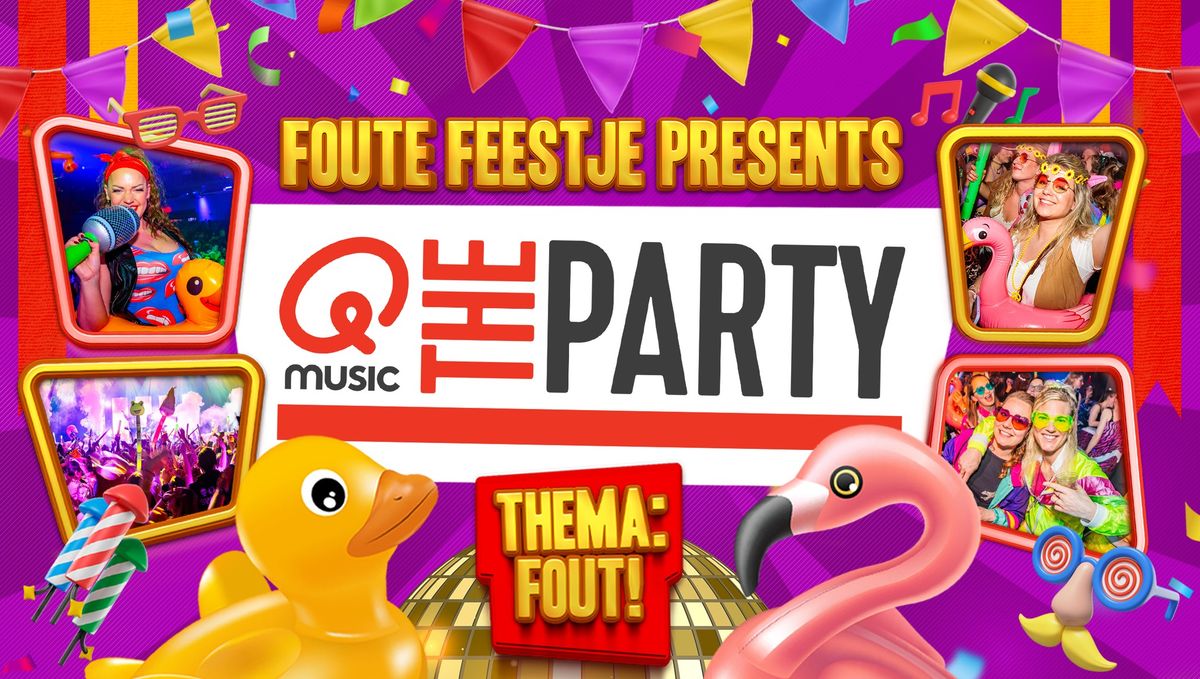 Foute Feestje in Haarlem met Qmusic The Party FOUT!