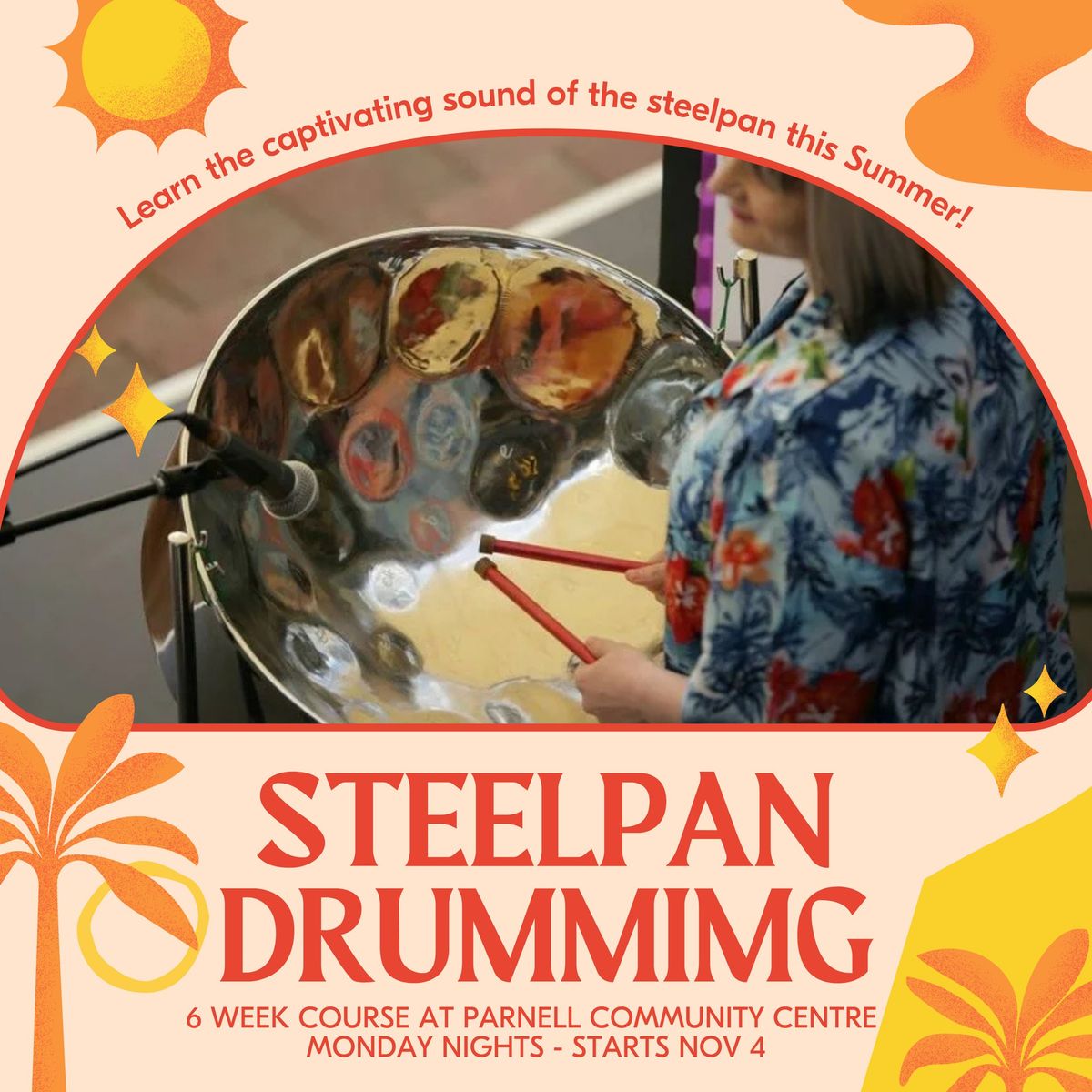 Steelpan Drumming 6-week summer course