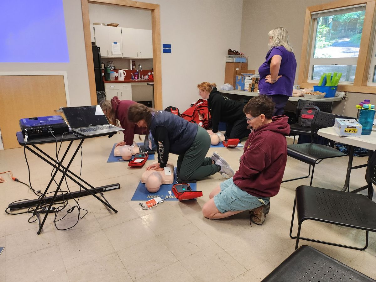 Adult and Pediatric First Aid\/CPR\/AED for Girl Scouts & volunteers