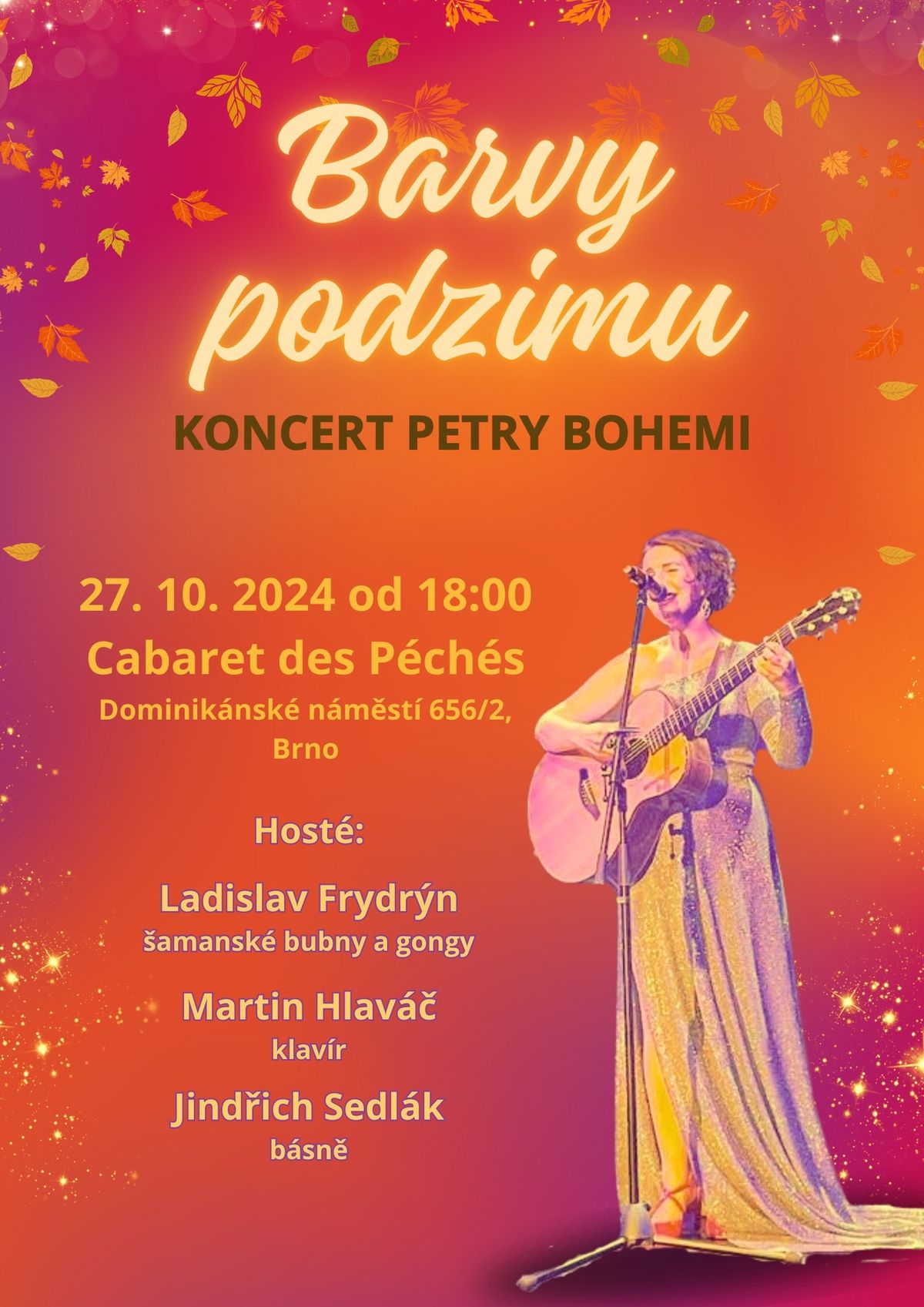 Koncert Petry Bohemi - Barvy podzimu